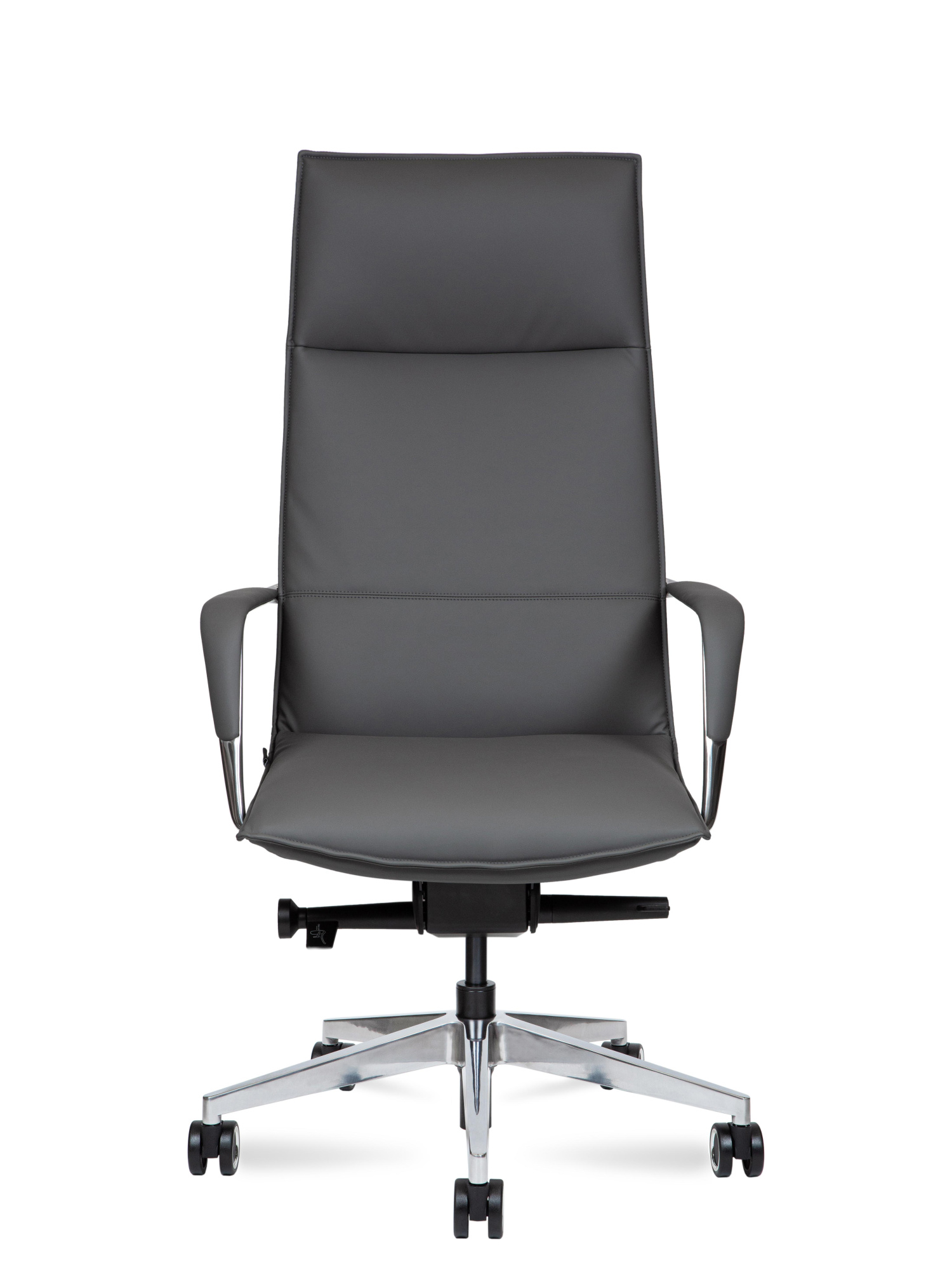 Изображение кресло norden parker серая экокожа